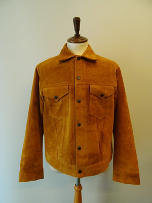 A VONTADE（アボンタージ）　TRUCKER JACKET - SUEDE