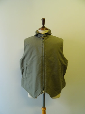 ENGINEERED GARMENTS（エンジニアードガーメンツ）　LL VEST - COTTON DOUBLE CLOTH