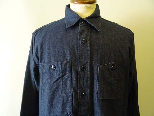 ENGINEERED GARMENTS デニムシャツ Sサイズ Engineered Garments エンジニアドガーメンツ 2020AW Work Shirt