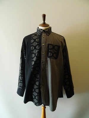 ENGINEERED GARMENTS（エンジニアードガーメンツ）　19 CENTURY BD SHIRT - MULTI PATTERN STRIPE JACPUARD