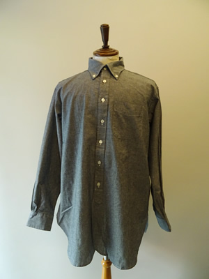 ENGINEERED GARMENTS（エンジニアードガーメンツ）　19 CENTURY BD SHIRT - COTTON CHAMBRAY