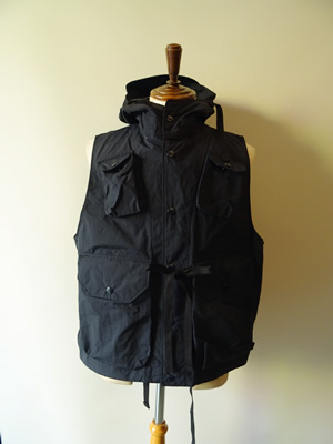 ENGINEERED GARMENTS（エンジニアードガーメンツ）　FIELD VEST - POLYESTER TASLAN