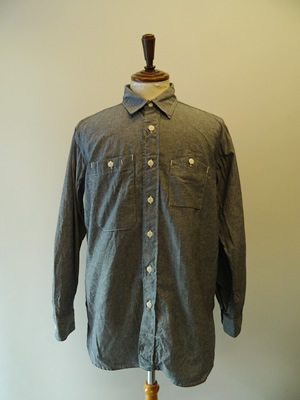 ENGINEERED GARMENTS（エンジニアードガーメンツ）　WORK SHIRT - COTTON CHAMBRAY