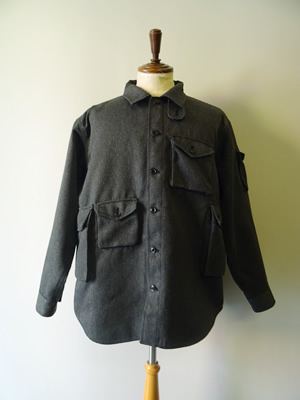 MODMNT（モドメント）　T/TWEED UTILITY CPO SHIRT