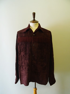 NEEDLES（ニードルズ）　FRINGE OPENCOLLAR SHIRT -  RAYON CORDUROY