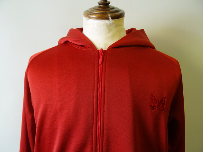 すぐ届く【NEEDLES】ロゴ ジップ スウェット フーディー 福岡・SUPLEX（スープレックス）／NEEDLES（ニードルズ） ZIPPED