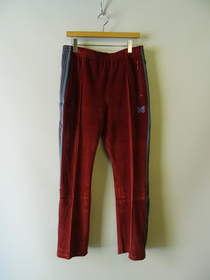 NEEDLES（ニードルズ）　NARROW TRACK PANT - C/PE VELOUR