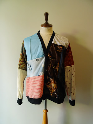 Rebuild by Needles（リビルドバイニードルズ）　POLYESTER SHIRT - > CARDIGAN