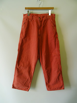or　slow（オアスロウ）　DAD'S FIT OXFORD PAINTER PANTS