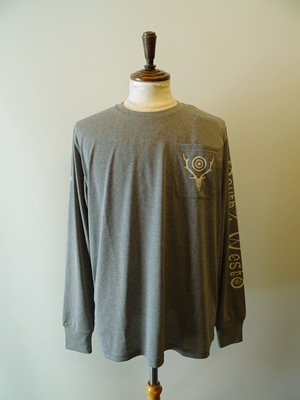 SOUTH 2 WEST 8 × FOXFIRE L/S ROUND POCKET TEE - SCORON
