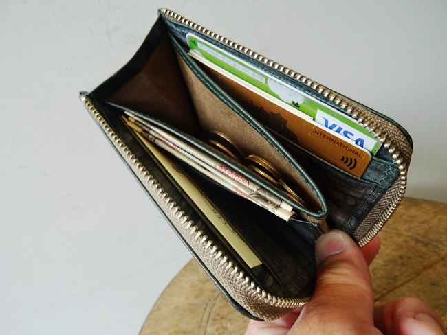 ⭐️スロウ　slow bridle - L zip mini wallet bridle - L zip mini wallet -｜SLOW – スロウ 公式ECサイト | 革製の